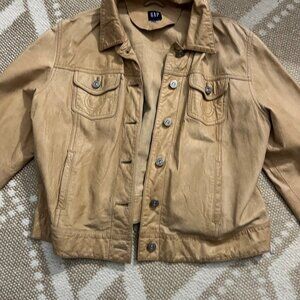 Classic GAP 100% genuine leather jacket